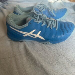 Asics Blue Women’s Pickleball Shoes